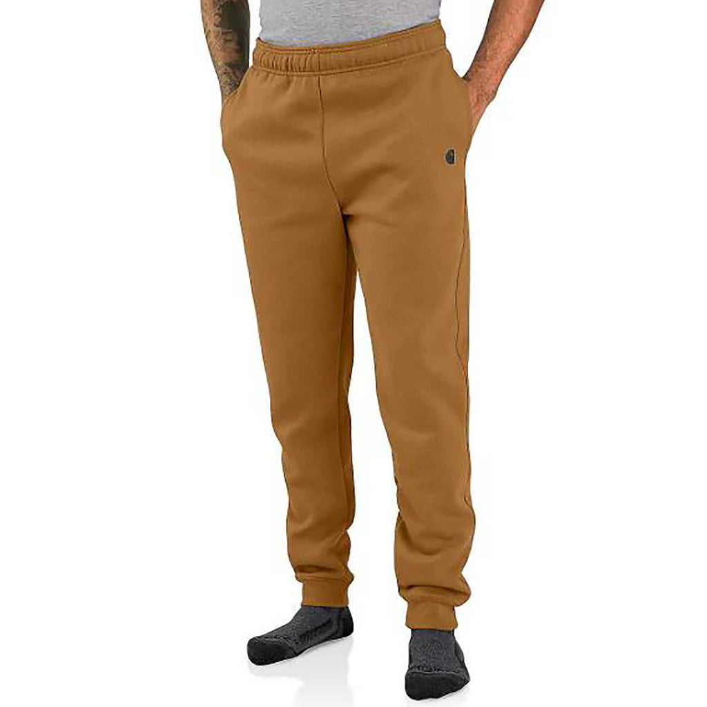 Carhartt Men's Relaxed Fit Midweight Tapered Sweatpant - Carhartt Brown