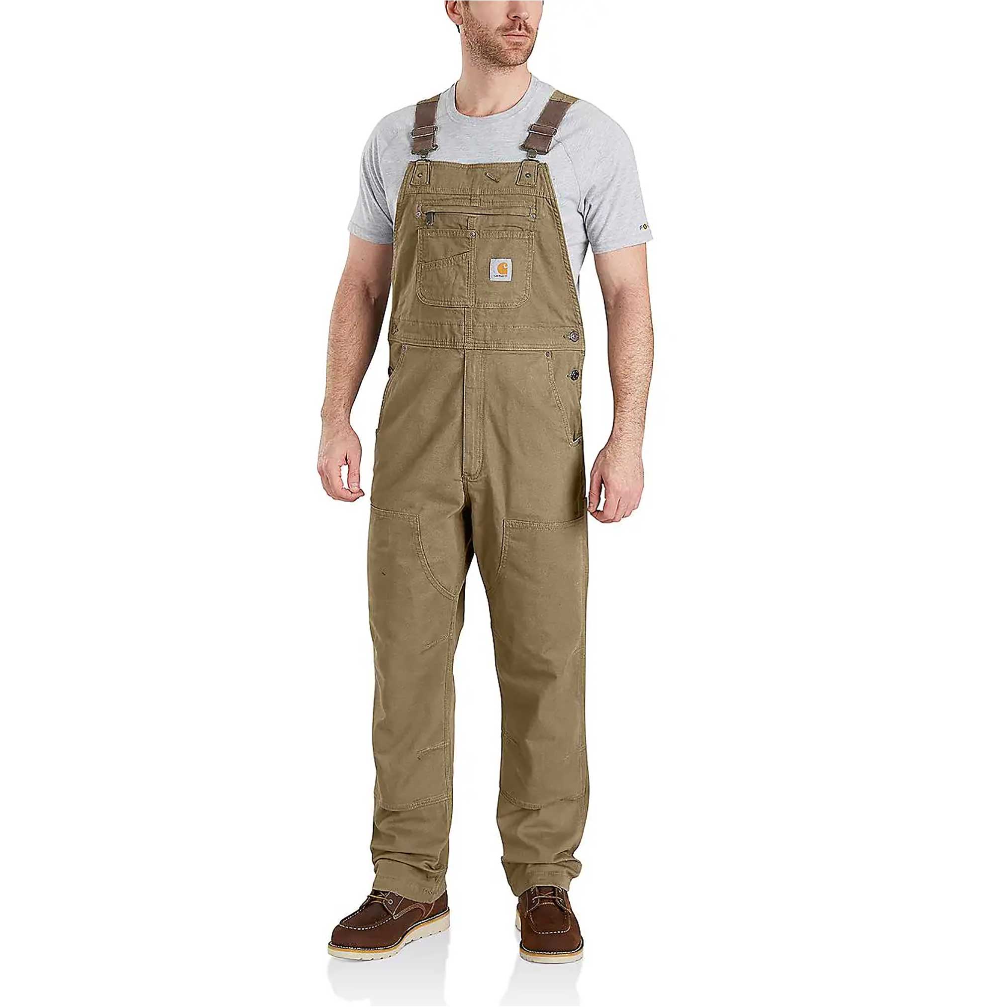 Carhartt Rugged Flex Relaxed Fit Canvas Bib Overall