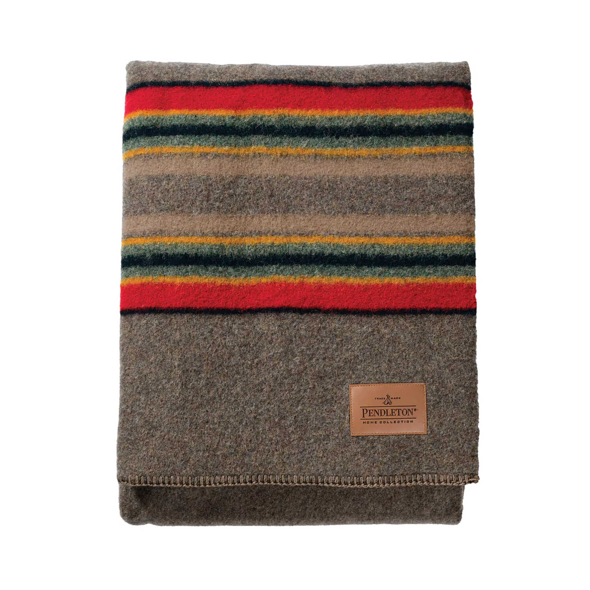 Pendleton Yakima Roll-Up Camp Wool Blanket -  Hemrich Stripe