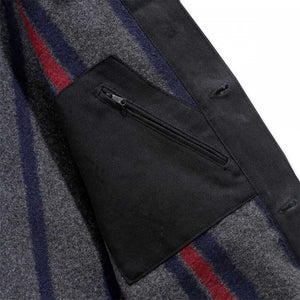 Carhartt Men's Loose Fit Firm Duck Blanket Lined Chore Coat - Black