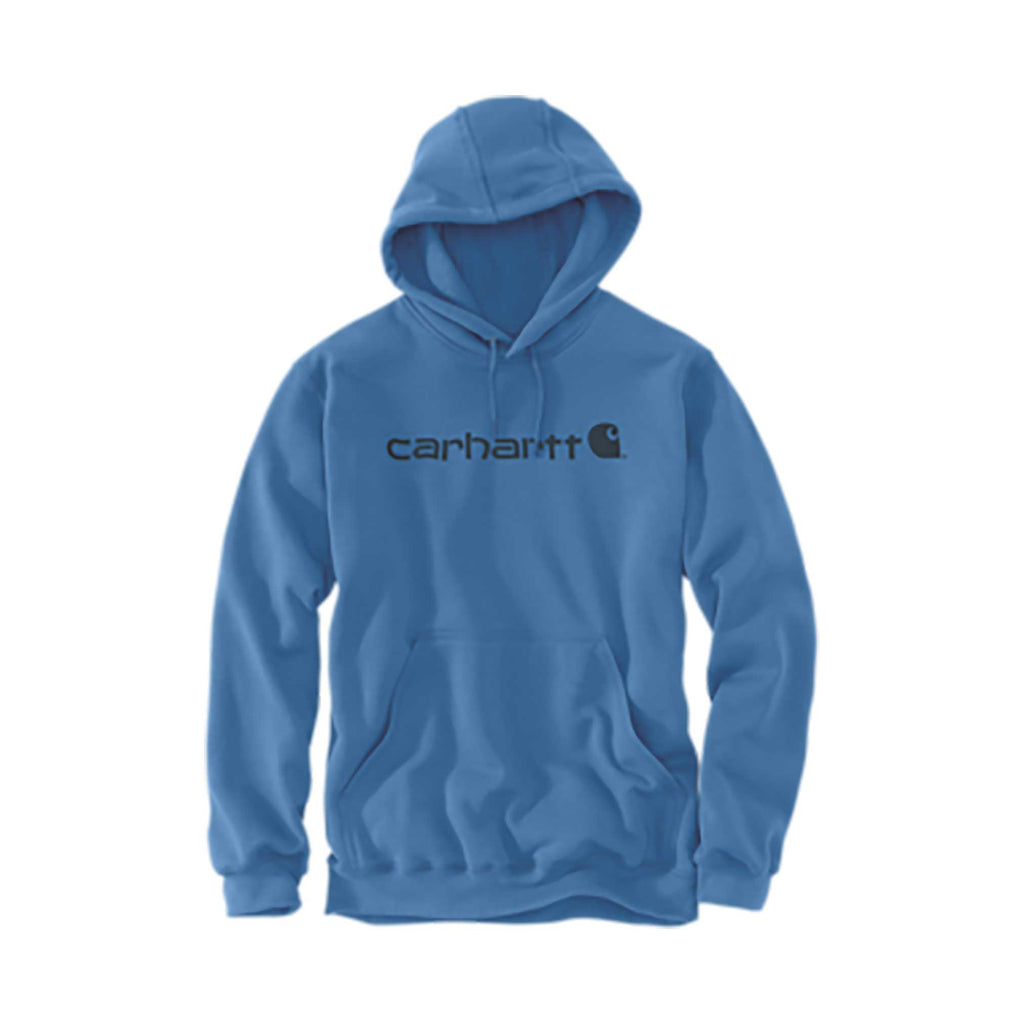 Carhartt Men's Signature Logo Midweight Sweatshirt - Coastal Heather
