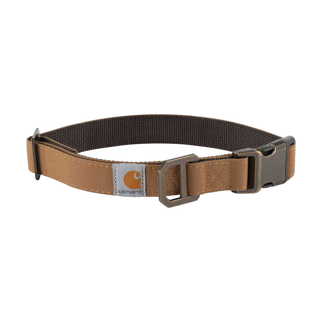 Carhartt Journeyman Nylon Duck Dog Collar - Carhartt Brown