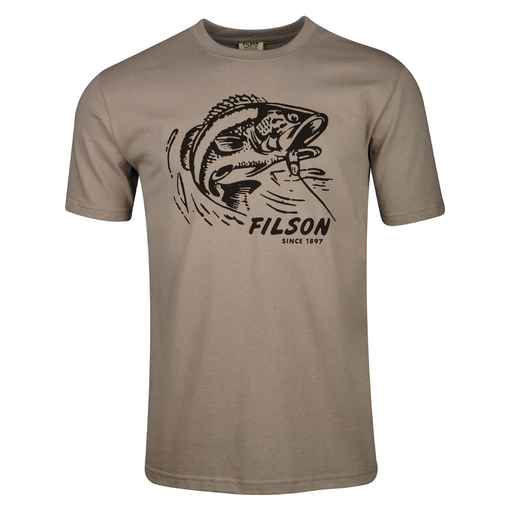 Filson Outfitter Graphic T Shirt - Steeple Grey