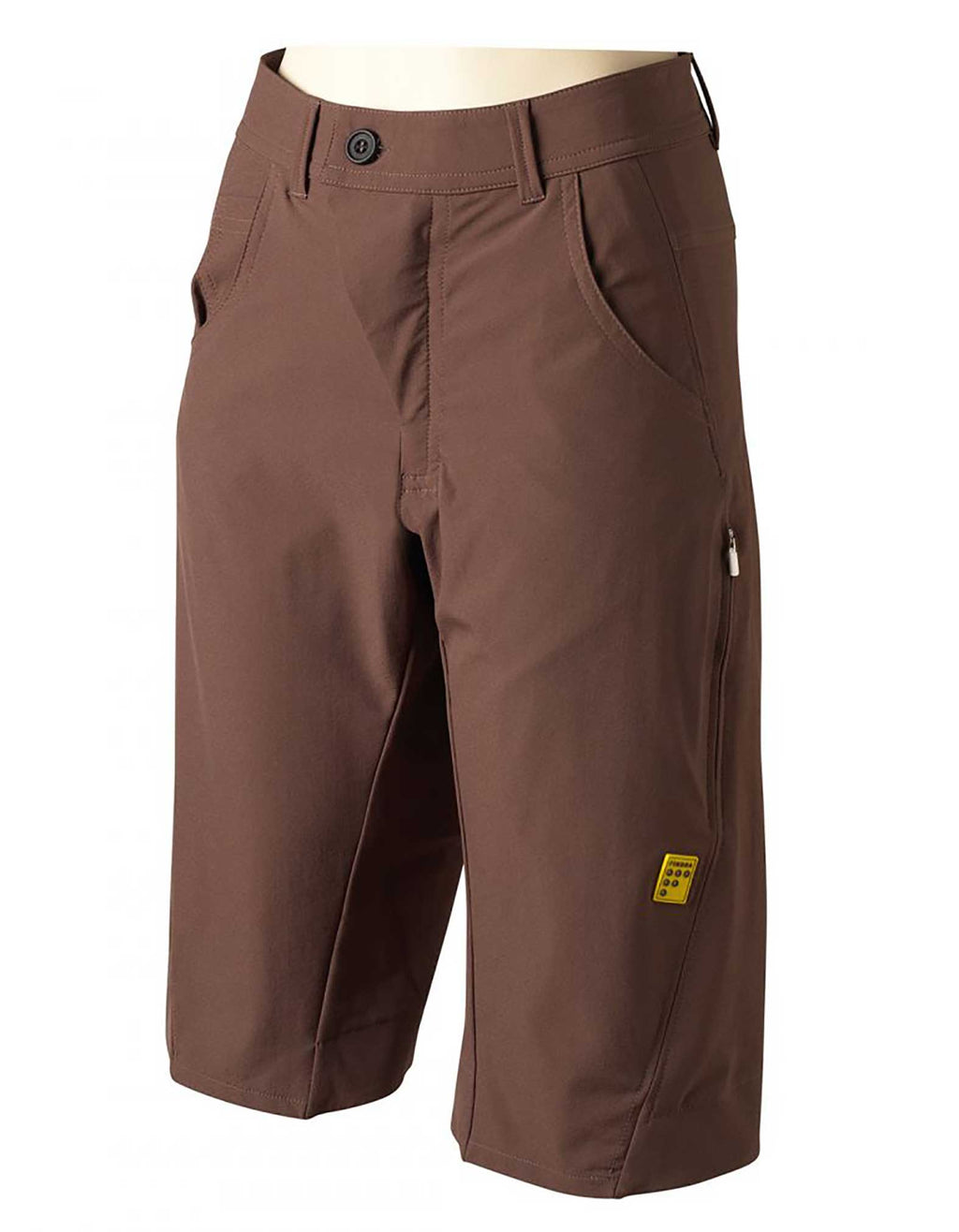 Findra Women's Relaxed Fit Mountain Bike Shorts - Chocolate