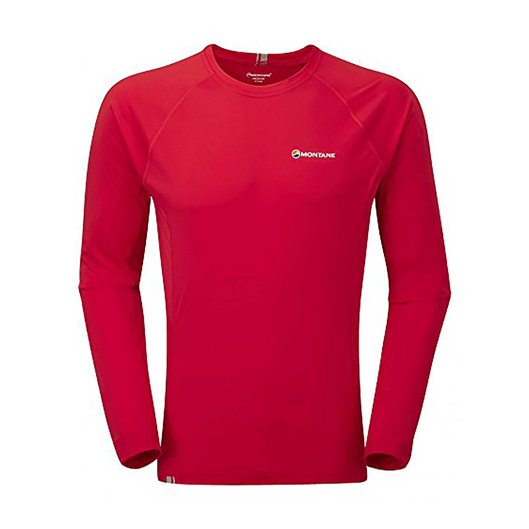 Montane Men's Sonic L/S T-Shirt - Alpine Red