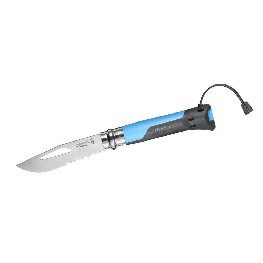 Opinel N08 Outdoor Folding Knife - Blue