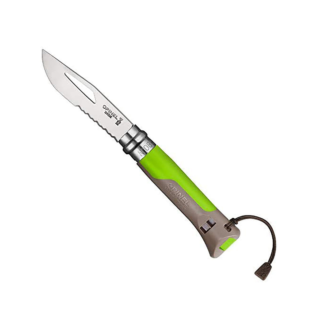 Opinel N08 Outdoor Folding Knife - Green