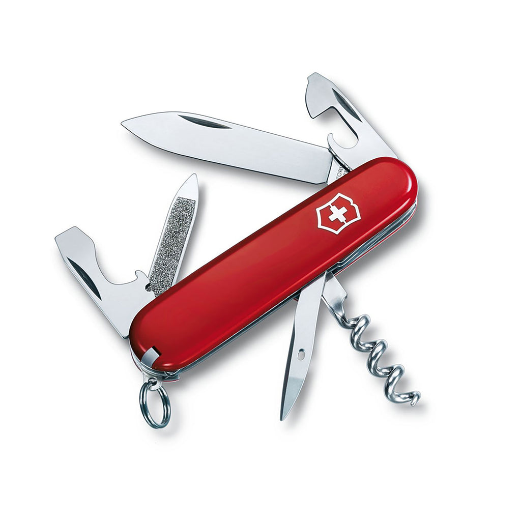 Victorinox Sportsman Swiss Army Knife - Red - 13 Functions